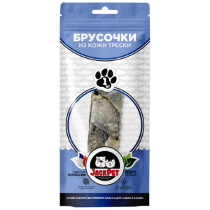 Брусочки из кожи трески